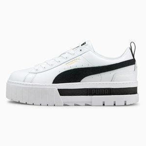 NEW Puma White Platform Sneakers sz 8